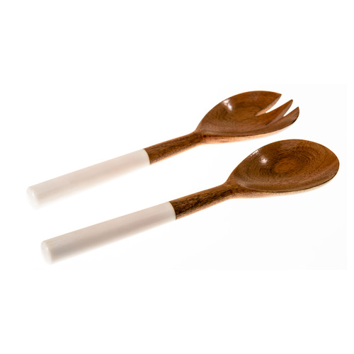 2 Piece Maui Salad Server Set Temple & ster