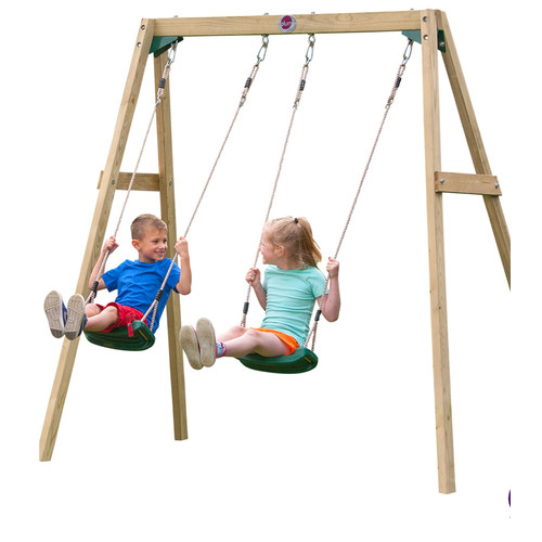 4 Piece Double Swing Set | Temple & Webster