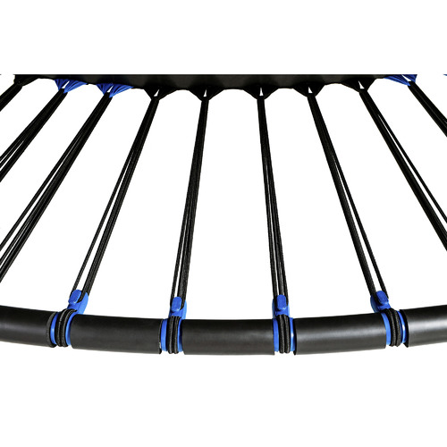 Kids Blue & Black Plum Bowl Trampoline