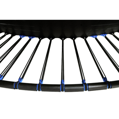Kids Blue & Black Plum Bowl Trampoline