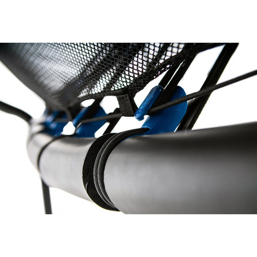 Kids Blue & Black Plum Bowl Trampoline