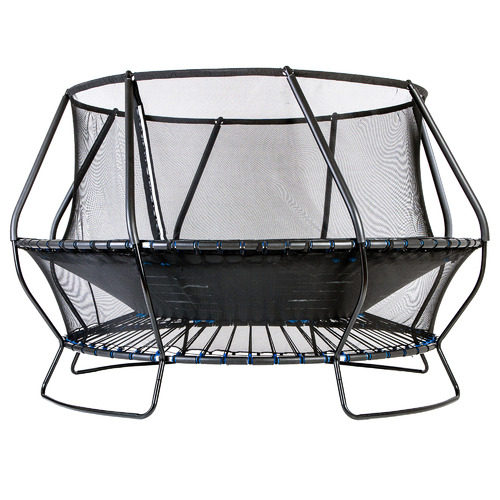 Kids Blue & Black Plum Bowl Trampoline