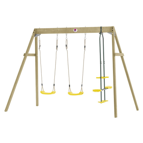 Plum Double Swing with Glider | Temple & Webster