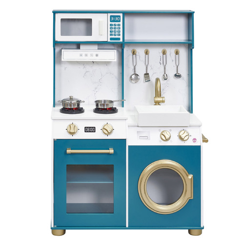 Plum Plum Bakehouse Wooden Play Kitchen with Fridge Temple Webster