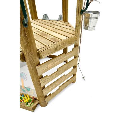 Wooden Climbing Plum Play Discovery Woodland Treehouse