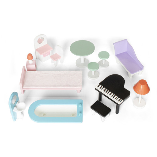 Plum Doll House & Accessories
