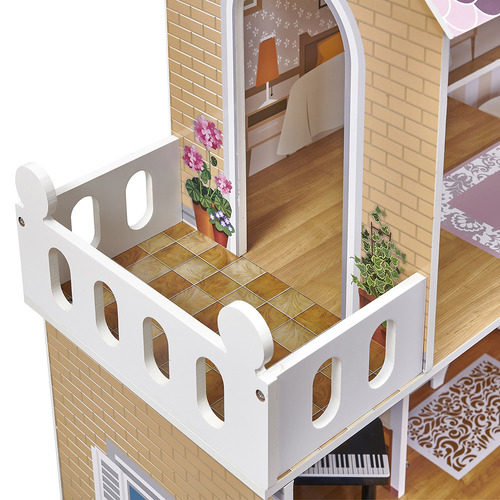 Plum Doll House & Accessories