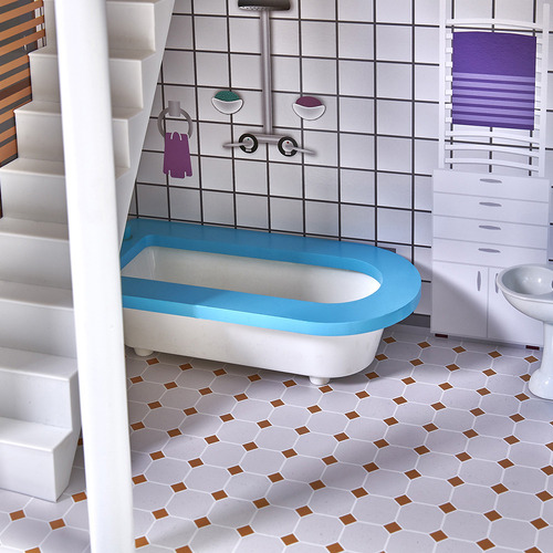Plum Doll House & Accessories