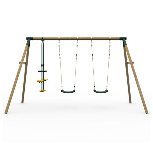 Plum Play Triple Swing Set with Glider
