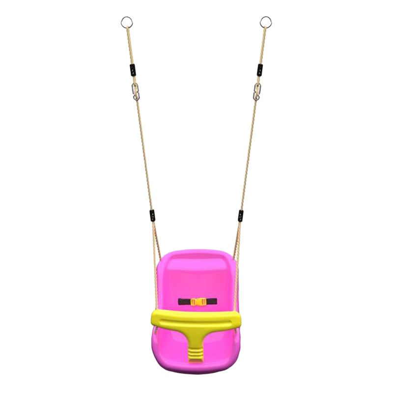 Plum Pink Baby Swing Seat with Extension