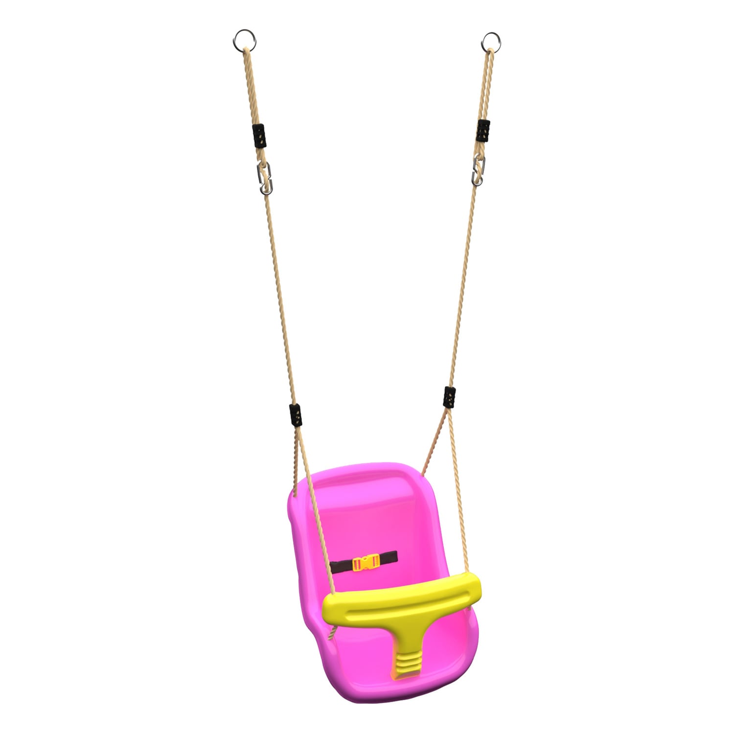 Plum Pink Baby Swing Seat with Extension
