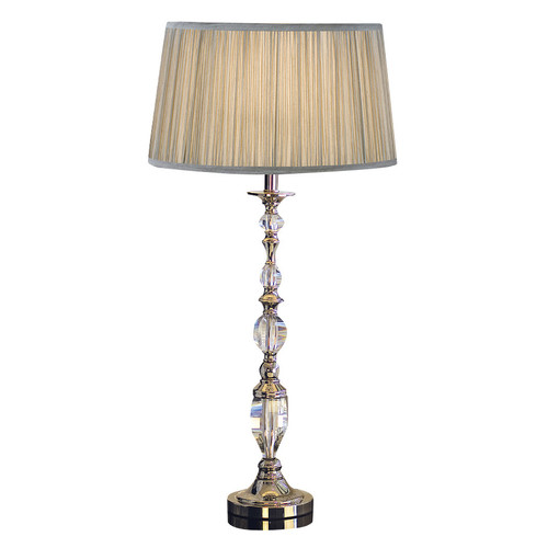 Empress Table Lamp Shimmer Grey Temple Webster