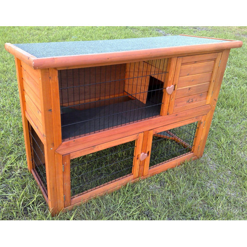 Bono Fido Rabbit Hutch with Run | Temple & Webster