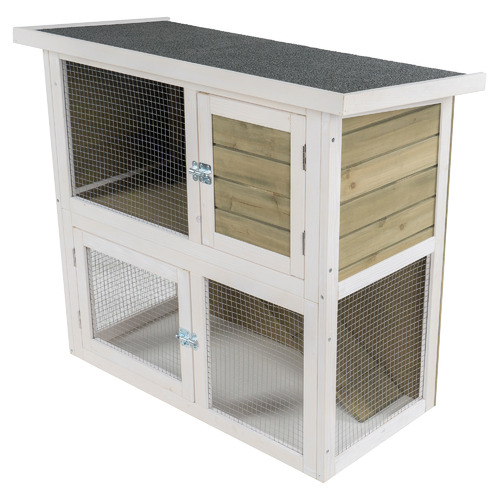 Bono Fido White Cavy Hutch | Temple & Webster