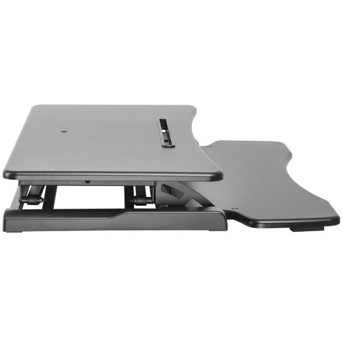 Canohm Black Ergovida Desk Riser with Keyboard Tray Temple & ster