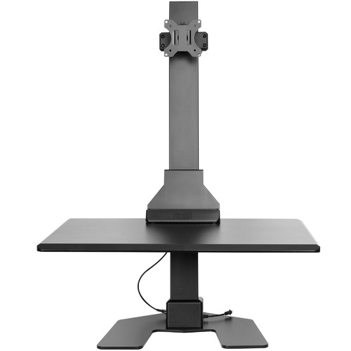 EDT10 Single Monitor Stand with Adjustable Keyboard Tray