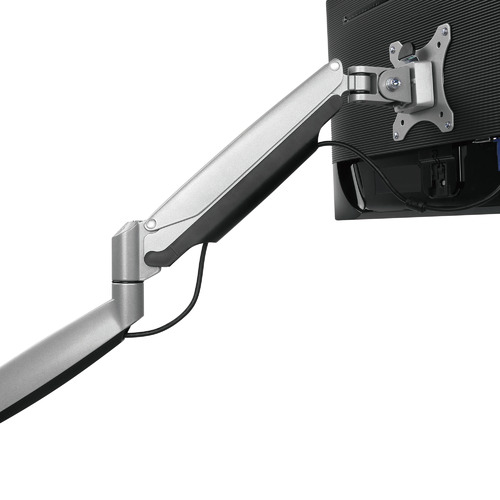 Grey Gromm Gas Spring Single Monitor Arm