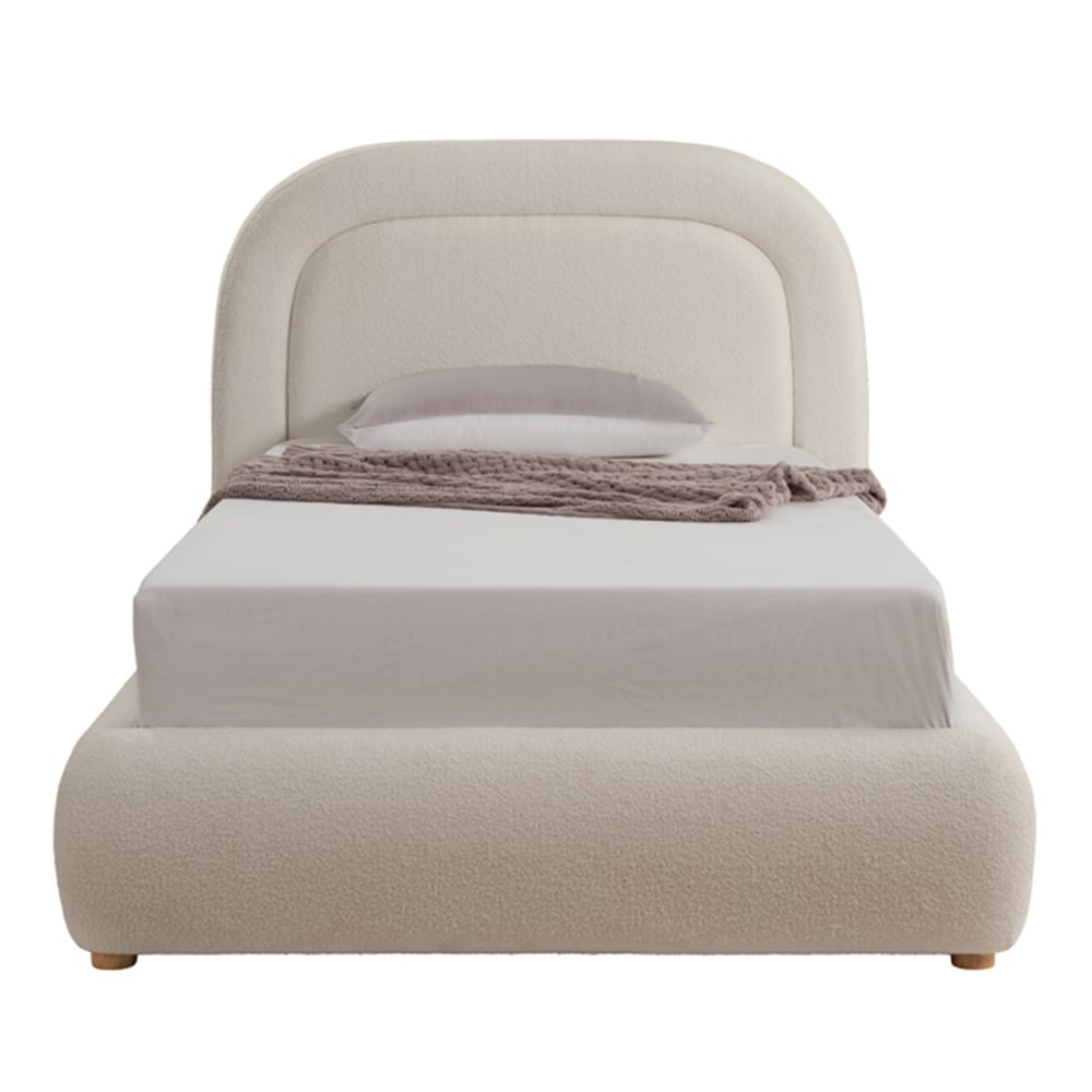 Eden Boucle King Single Bed