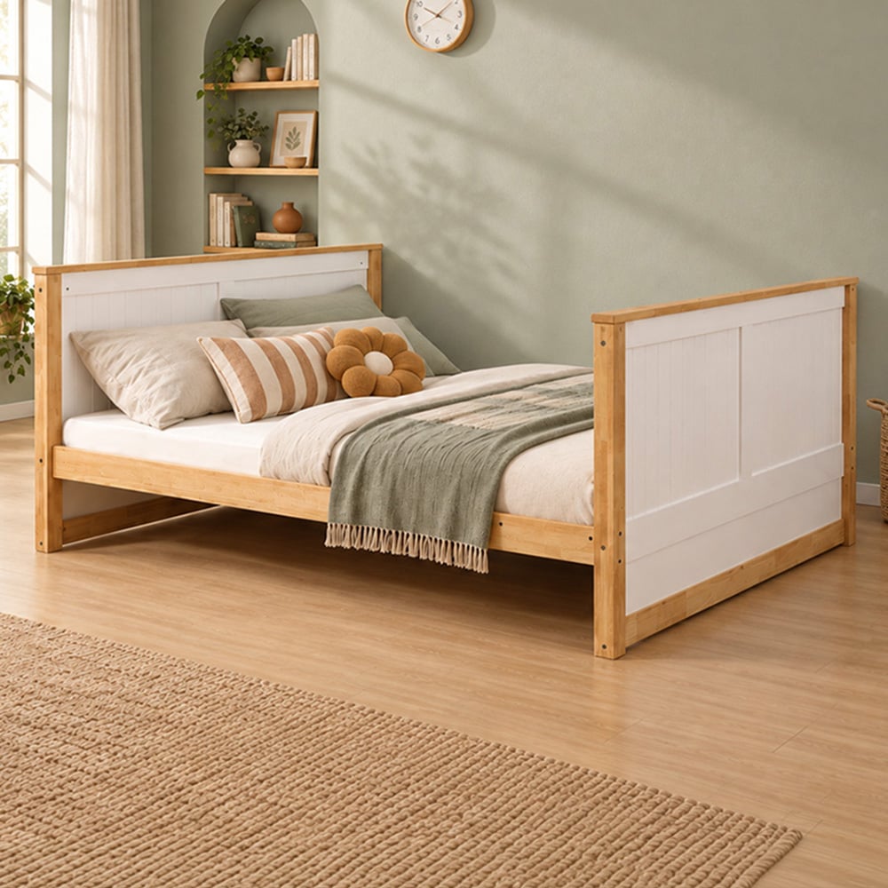 Richmond Single Over Double Rubberwood Bunk Bed with Drawers