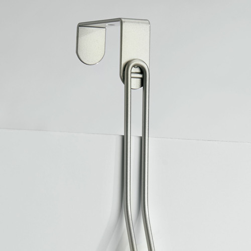 InterDesign Silver Neo Expandable OverTheDoor Towel Rack The Build