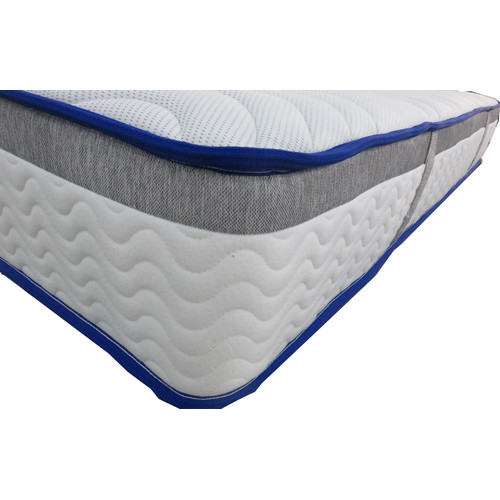 Fabric Liam Double Bed Frame & Mattress Temple & ster