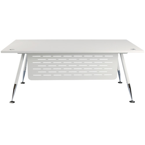 White Fleet Work Desk Modesty Panel Temple & ster