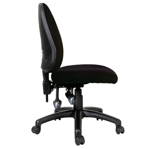 Black Heino Mid Back Office Chair