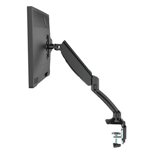 Black Rodovan Steel Single Monitor Arm