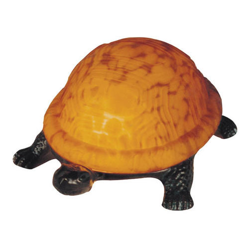G Brothers Amber Turtle Table Lamp, Turtle Accent Table Lamps