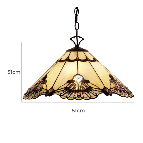 Benita-Leadlight-Tiffany-Pendant-Light