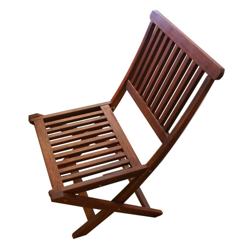 Woodlands Outdoor Furniture Island Folding Chair Temple & ster