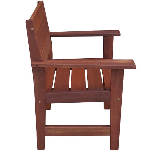 Lazio Shorea Wood Outdoor Armchair