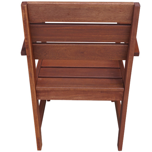 Lazio Shorea Wood Outdoor Armchair