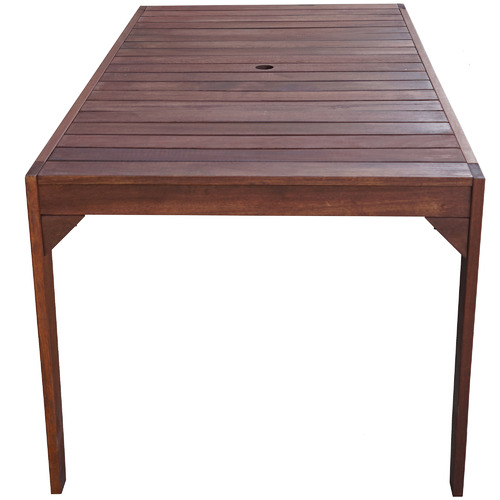 Lazio Shorea Wood Outdoor Dining Table