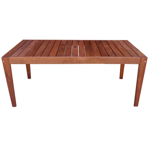 Lazio Shorea Wood Outdoor Dining Table