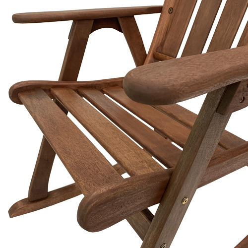 Mada Summer Shorea Wood Rocking Chair