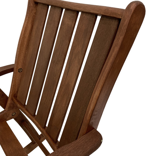 Mada Summer Shorea Wood Rocking Chair