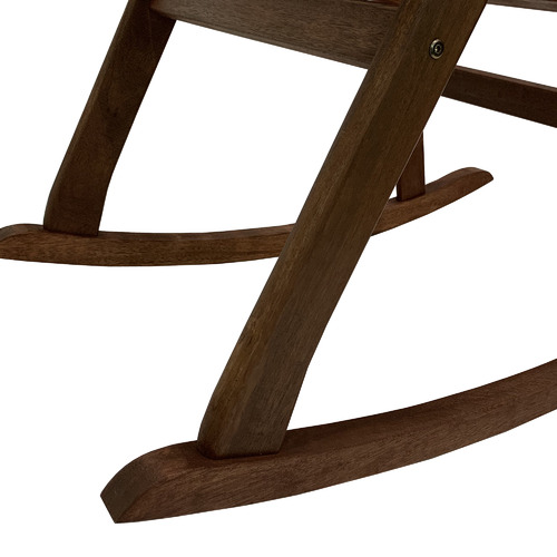 Mada Summer Shorea Wood Rocking Chair