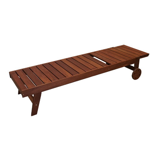 Lazio Shorea Wood Sun Lounger