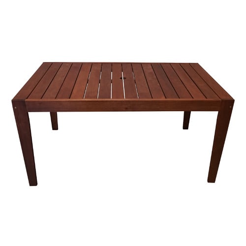 Lazio Shorea Wood Dining Table