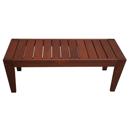 2 Seater Lazio Shorea Wood Outdoor Backless Bench