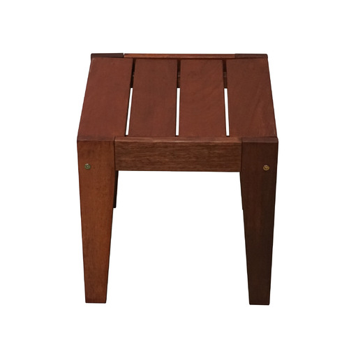 Lazio Shorea Wood Stool