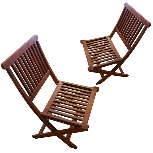 Woodlands Outdoor Furniture Island Folding Chair Temple & ster