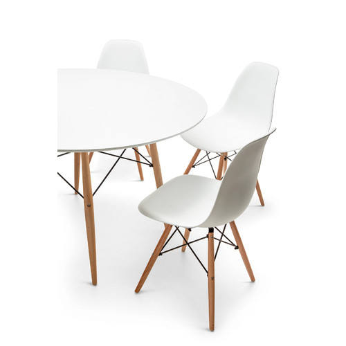 Continental Designs Replica Eames DSW Round Dining Table & Reviews ...