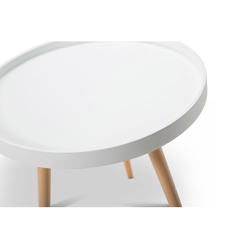 Continental Designs Jokum Scandinavian Style Tray Side Table Temple