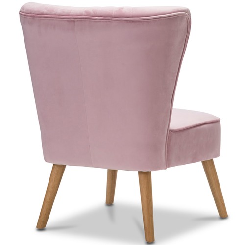 Childrens Velvet Slipper Accent Chair