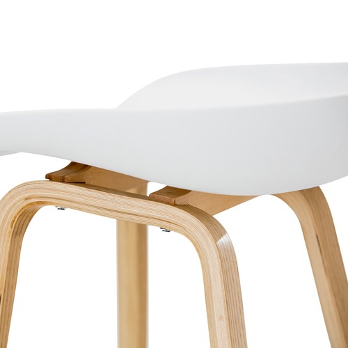 White Hay Replica Barstools