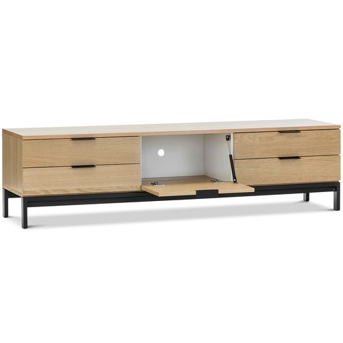 Macy Oak Veneer Entertainment Unit
