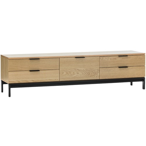 Macy Oak Veneer Entertainment Unit