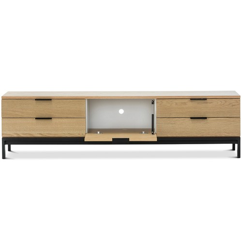 Macy Oak Veneer Entertainment Unit